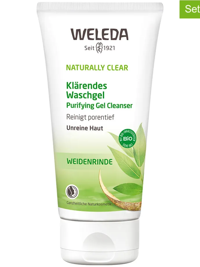 2er-Set: Waschgel "Weidenrinde", je 100 ml
