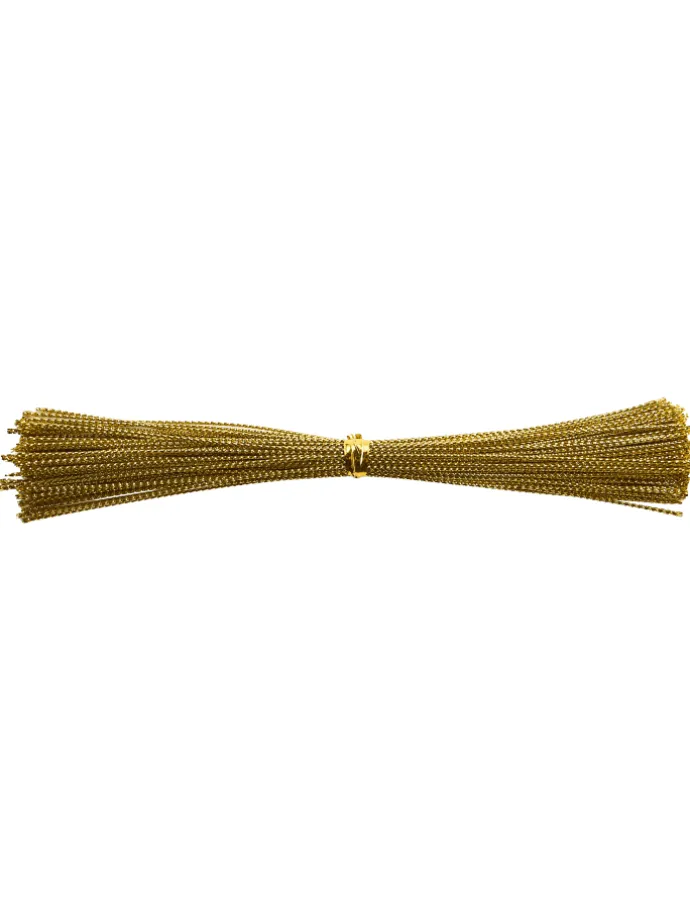 60er-Set Weihnachtsbaumkugeln ISOJARVI in Braun/Gold