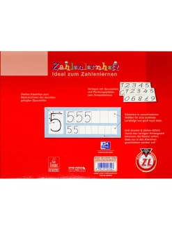 2er-Set: Zahlenlernhefte in Rot - DIN A4