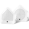 2er-Set: Zirpyboxen in Weiß - (B)7 x (H)7,7 x (T)4 cm