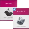 Erstlings-Schutz-Set für Babyschalen mit in grau