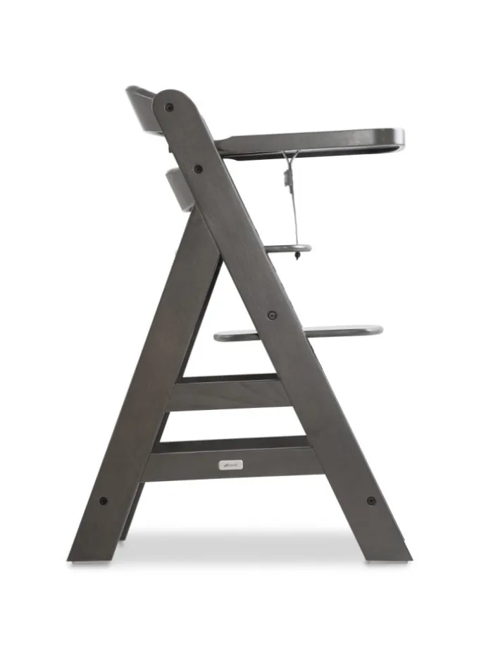Essbrett & Tisch aus Holz für Alpha Hochstühle in braun,schwarz