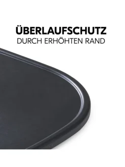 Essbrett und Tisch für Alpha Hochstuhl (Click in schwarz