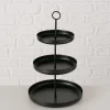 Etagere "Credo" in Schwarz - (H)32,5x  Ø 20 cm