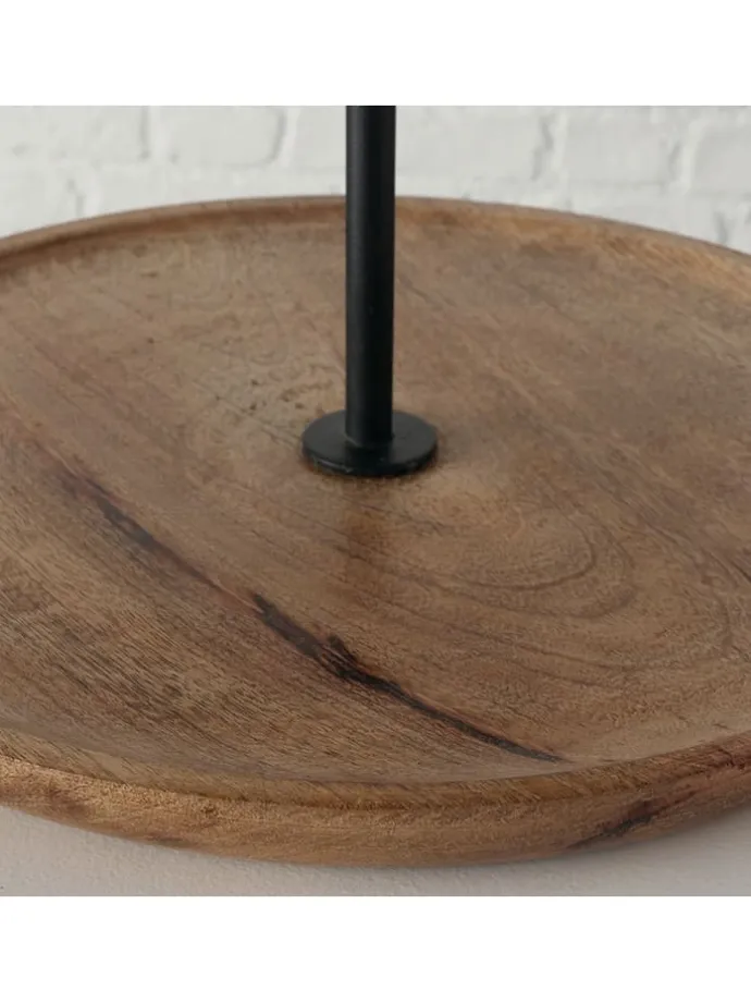 Etagere "Kabir" in Braun - (H)35 cm