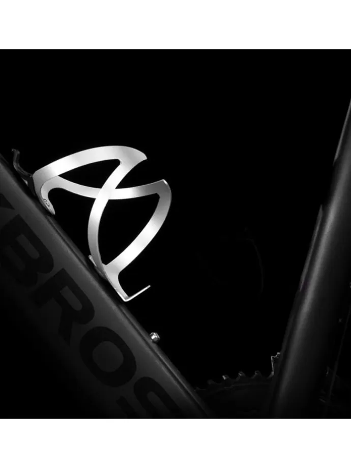 Fahrrad Flaschenhalter Alu Weiß
