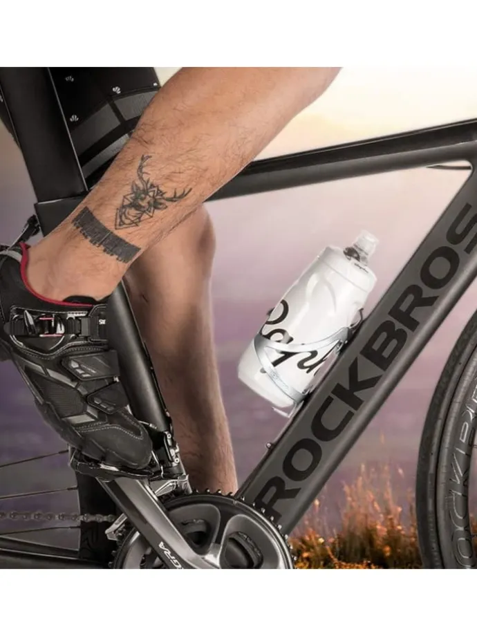 Fahrrad Flaschenhalter Alu Weiß