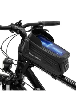 Fahrrad Rahmentasche 1.7L mit Handyhülle Schwarz