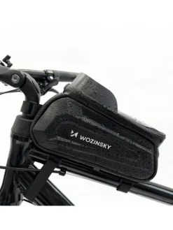 Fahrrad Rahmentasche 1.7L mit Handyhülle Schwarz