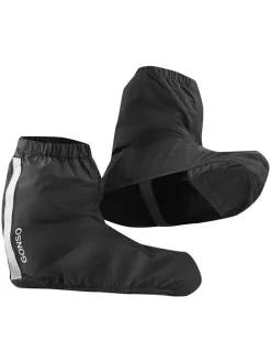 Fahrradüberschuhe in Schwarz