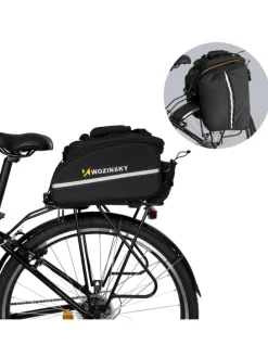 Fahrradgepäckträgertasche 35L mit Regenschutz