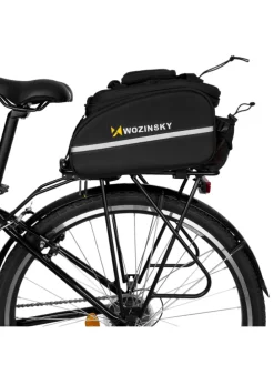 Fahrradgepäckträgertasche 35L mit Regenschutz