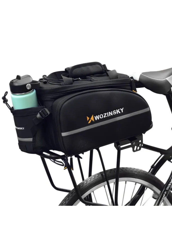 Fahrradgepäckträgertasche 35L mit Regenschutz