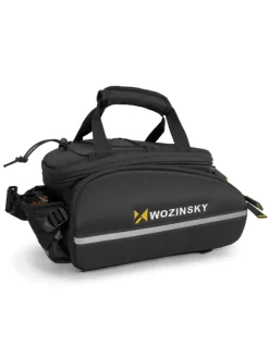 Fahrradgepäckträgertasche 35L mit Regenschutz