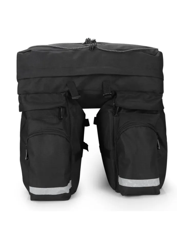 Fahrradgepäckträgertasche 60L mit Regenschutz