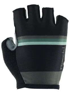 Fahrradhandschuhe "Heviz" in Schwarz/ Khaki