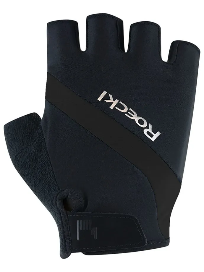 Fahrradhandschuhe "Holmec" in Schwarz