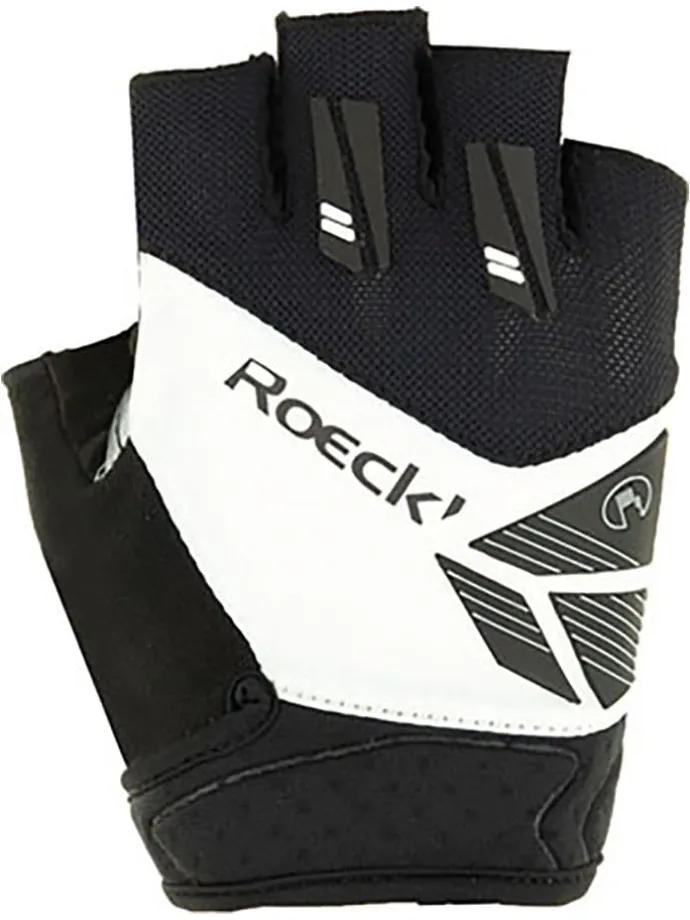 Fahrradhandschuhe "Index" in Schwarz/ Weiß