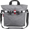 Fahrradkorb "KLICKfix" in Grau - (B)40 x (H)35 x (T)20 cm