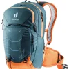 Fahrradrucksack "Attack 8 JR" in Dunkelblau/ Orange - (B)24 x (H)42 x (T)14 cm