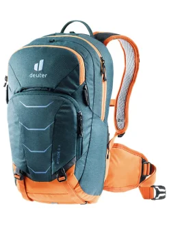 Fahrradrucksack "Attack 8 JR" in Dunkelblau/ Orange - (B)24 x (H)42 x (T)14 cm