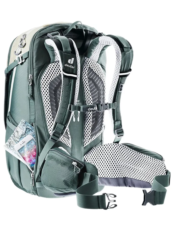 Fahrradrucksack "Trans Alpine Pro 26 SL" in Grün - (B)27 x (H)51 x (T)20 cm