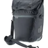 Fahrradtasche Mainhattan 17+10 graphite-shale in Grau
