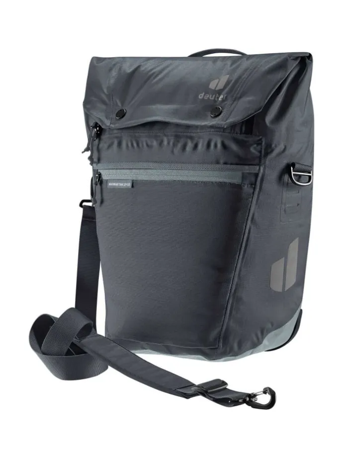 Fahrradtasche Mainhattan 17+10 graphite-shale in Grau