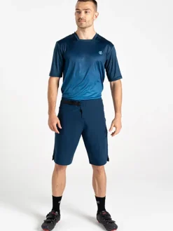 Fahrradtrikot "Trackstand II" in Blau/ Hellblau