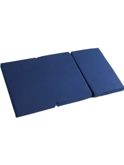 Faltbare Reisebettmatratze 60 x 120 cm – blau mit Tragetasche