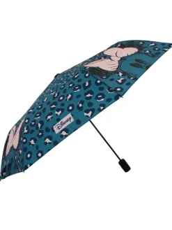 Faltbarer Regenschirm Maus | Automatik | Minnie Mouse | Kinder Schirm
