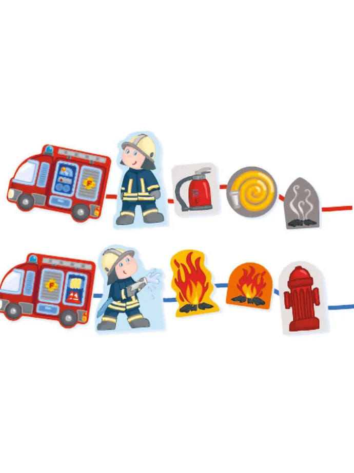 Fädelspiel "Feuerwehr" - ab 18 Monaten