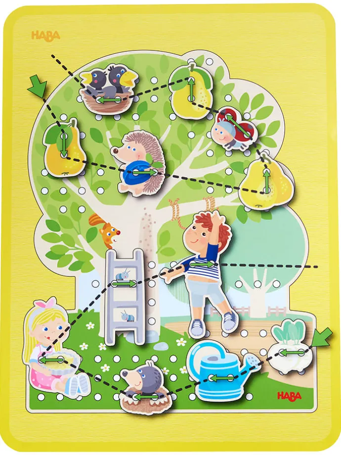 Fädelspielzeug "Obstgarten" - ab 3 Jahren