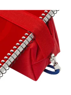 Federmäppchen in Rot - (B)23,5 x (H)7,5 x (T)7,5 cm