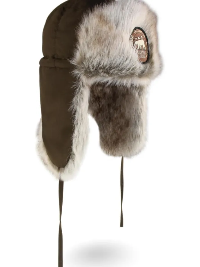 Fellmütze Arctic Ursa in Oliv