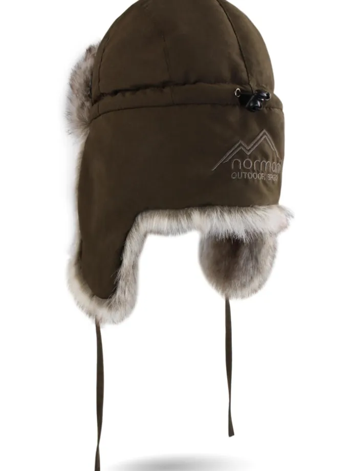 Fellmütze Arctic Ursa in Oliv