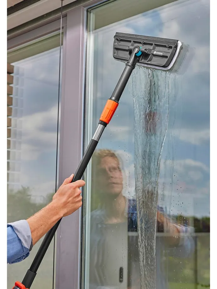 Fensterwischer "Cleansystem" in Grau