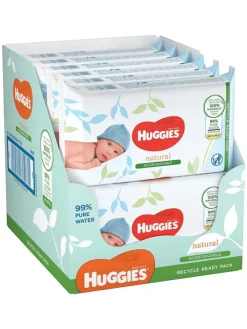 Feuchttücher Baby Wipes Babytücher Natural Sensitive 12 x 48 Tücher