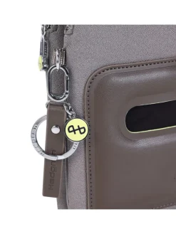 Fika Handytasche RFID 12,5 cm in vintage taupe