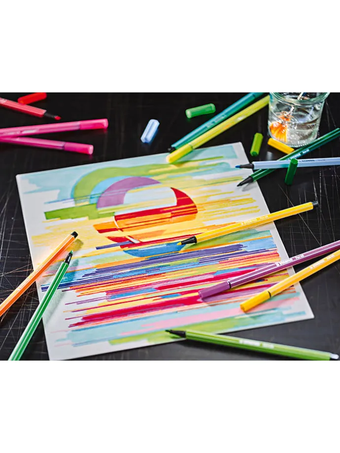 Filzschreiber "Pen 68 Arty" - 24 Stück
