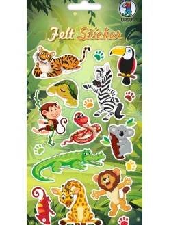 Filz-Sticker "Jungle"