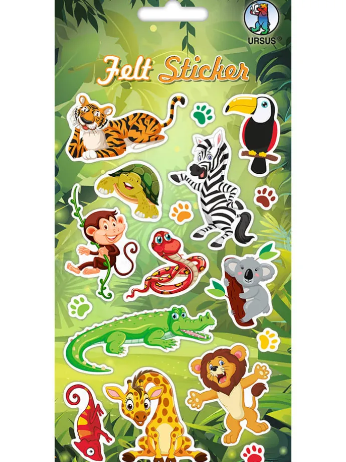 Filz-Sticker "Jungle"