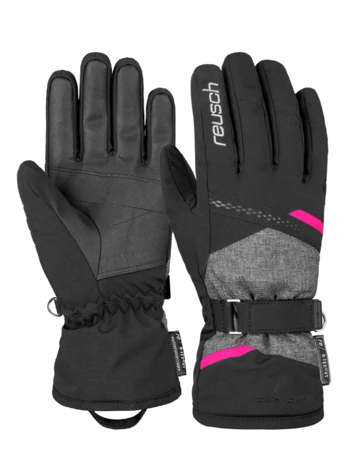 Fingerhandschuh Hannah R-TEX XT in blck/blck melang/pink glo