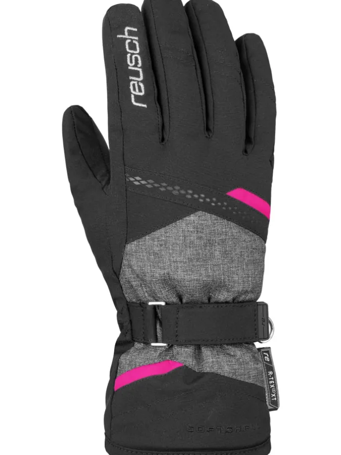Fingerhandschuh Hannah R-TEX XT in blck/blck melang/pink glo
