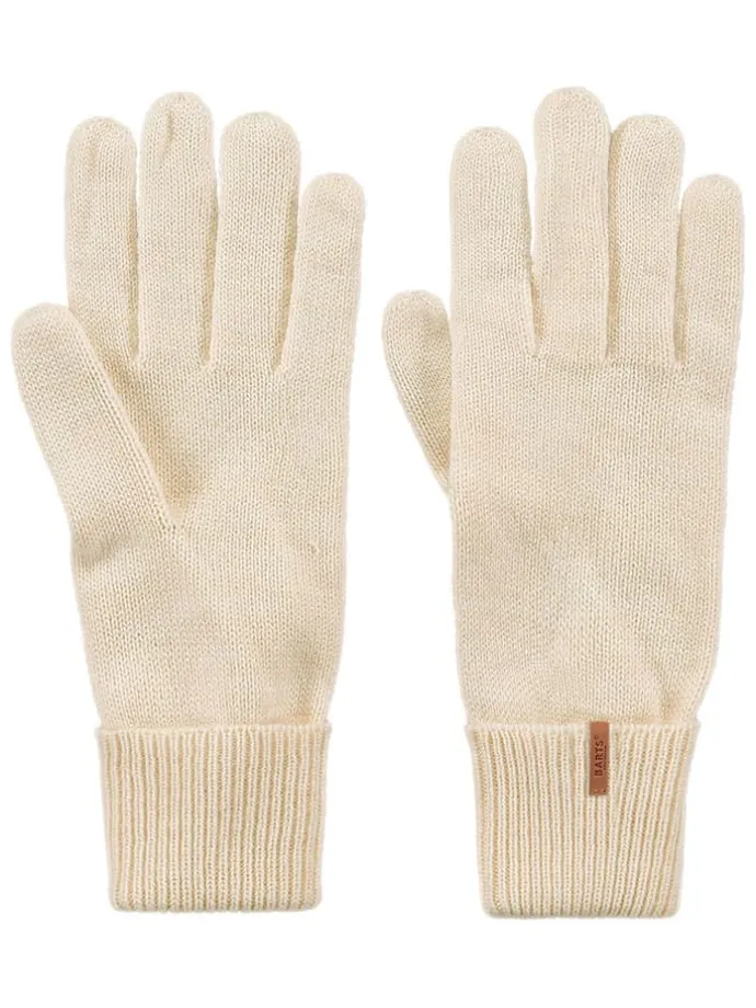 Fingerhandschuhe in Beige