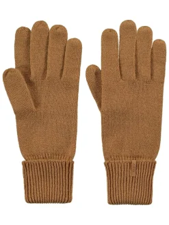 Fingerhandschuhe in Hellbraun