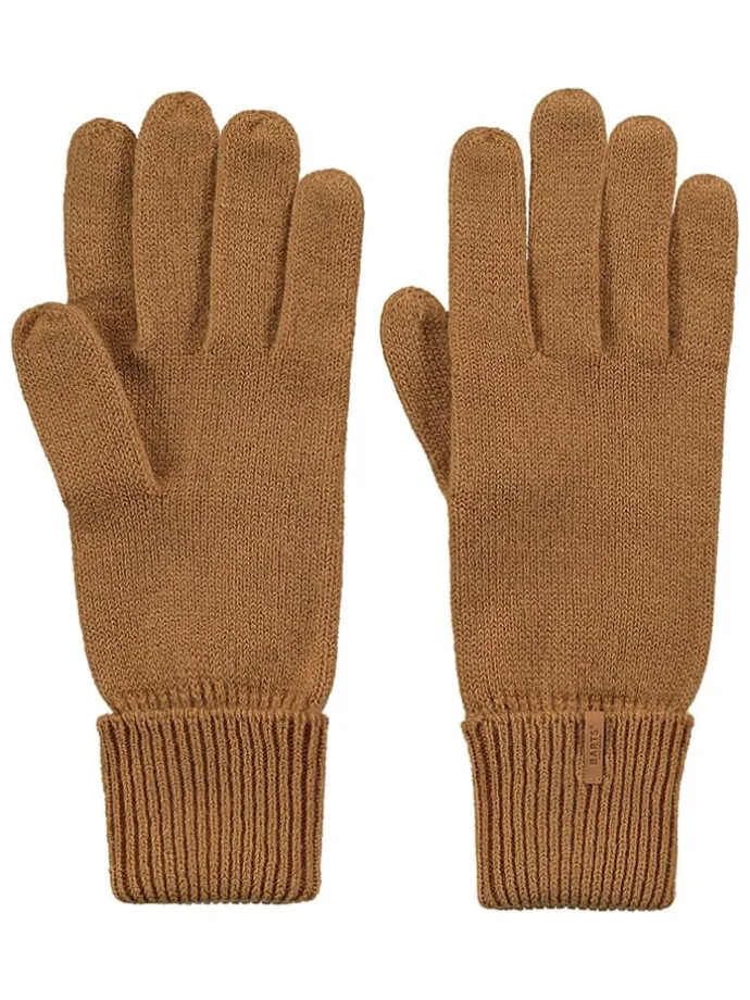 Fingerhandschuhe in Hellbraun