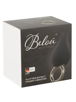 Fingervibrator Flutter Effect Finger Vibrator in schwarz