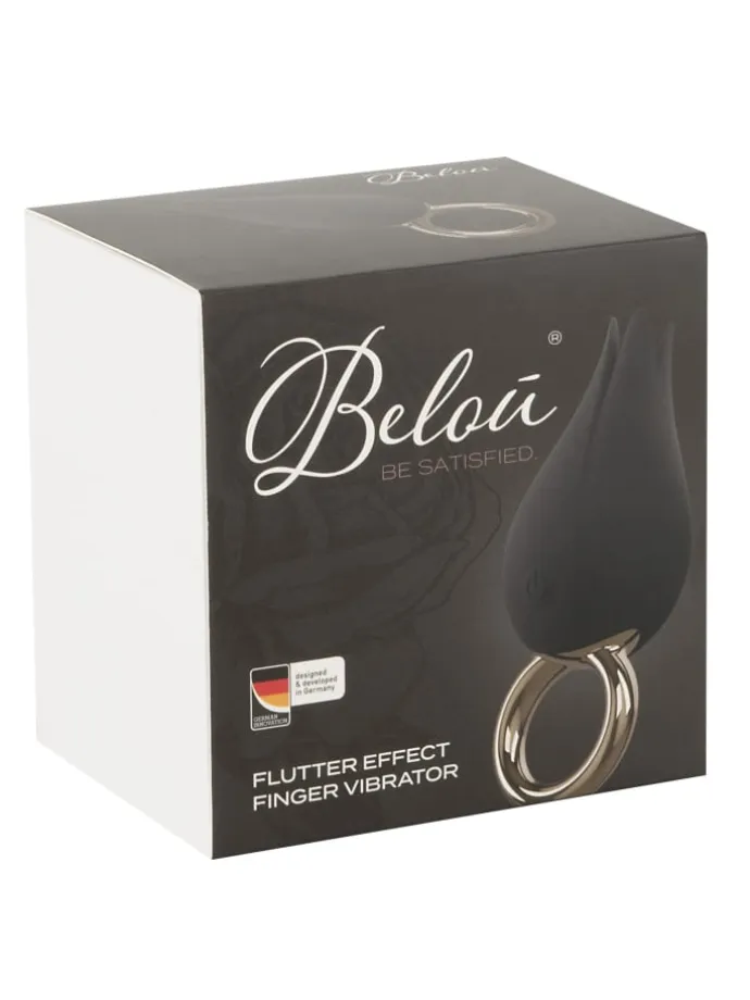 Fingervibrator Flutter Effect Finger Vibrator in schwarz