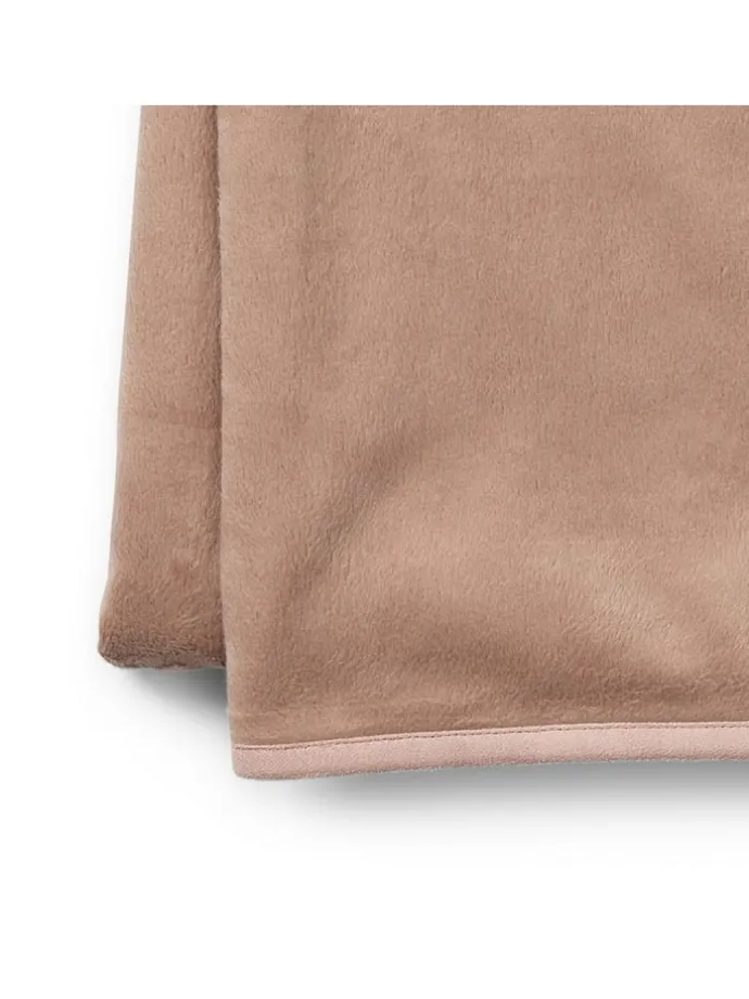 Fleece Decke - Faded Rose in Rosa 100 x 75 cm